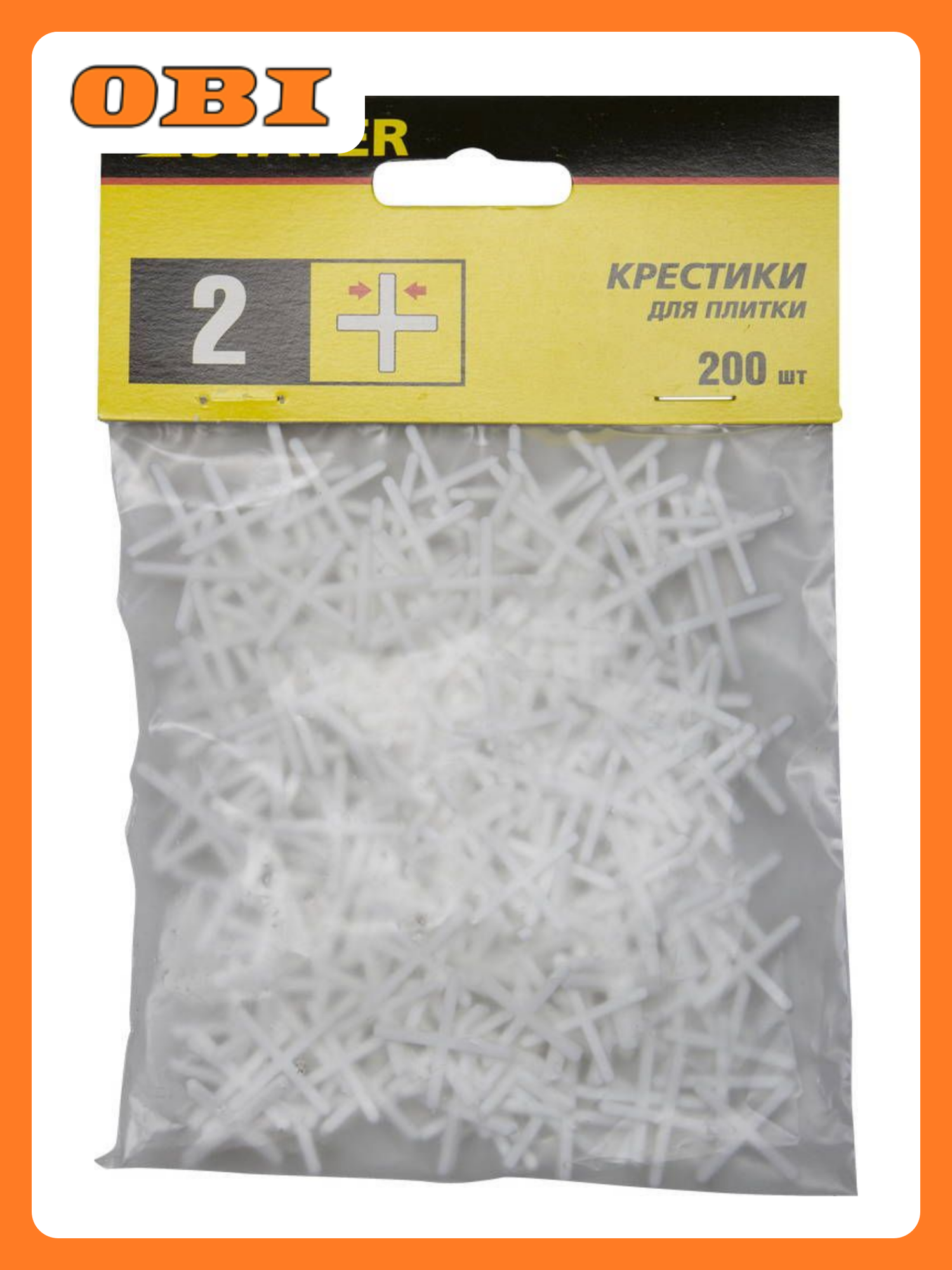 STAYER 2мм крестики для плитки 200шт