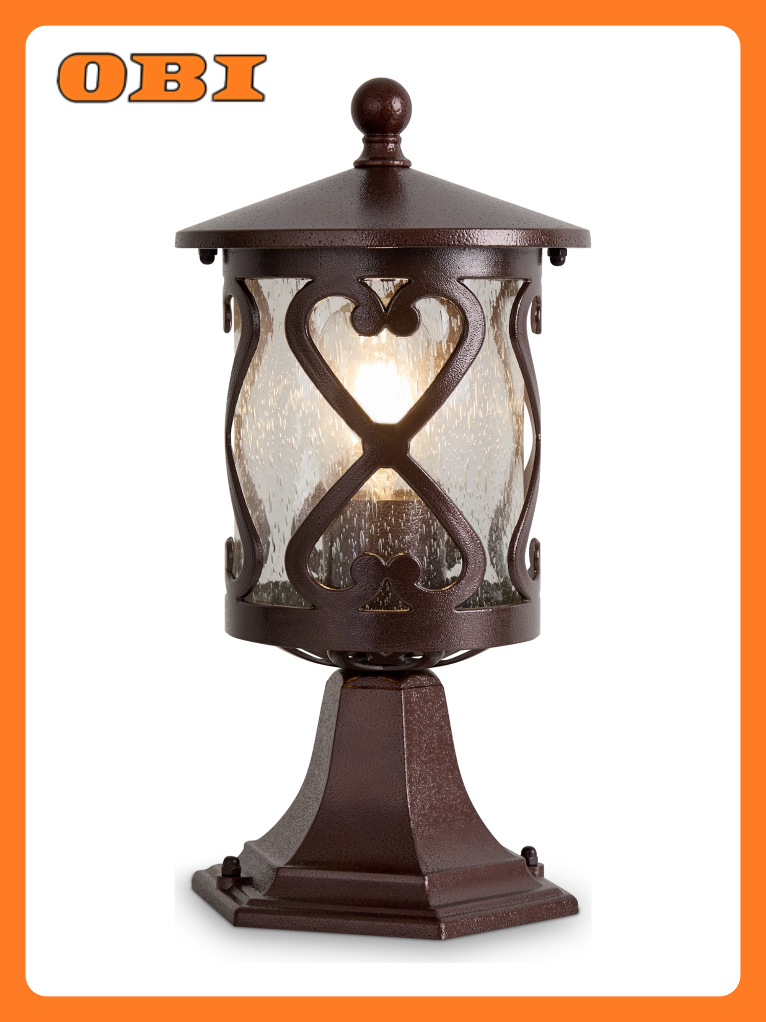 Ландшафтный светильник Voltega Mifi 1хE27х40 IP44 Бронза Металл