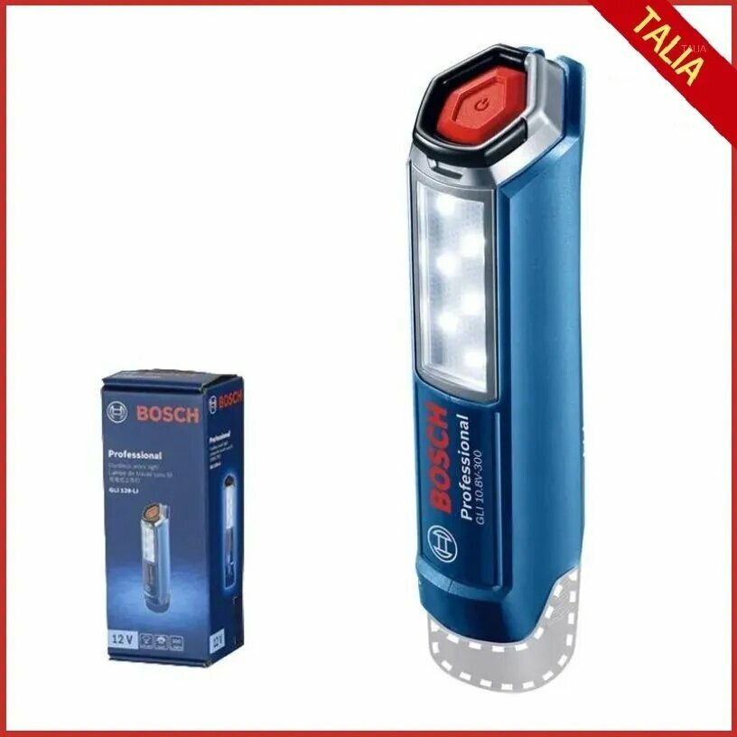 Эксклюзивный аккумуляторный фонарь Bosch GLI 12V300 без зарядного устройства и батареи 06014A1000