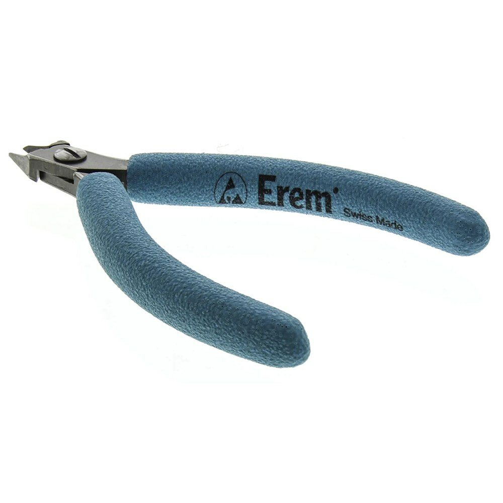 Кусачки остроконечные Weller Erem 676E, головка с выемкой, ESD безопасные, длина 110 мм — фото 1