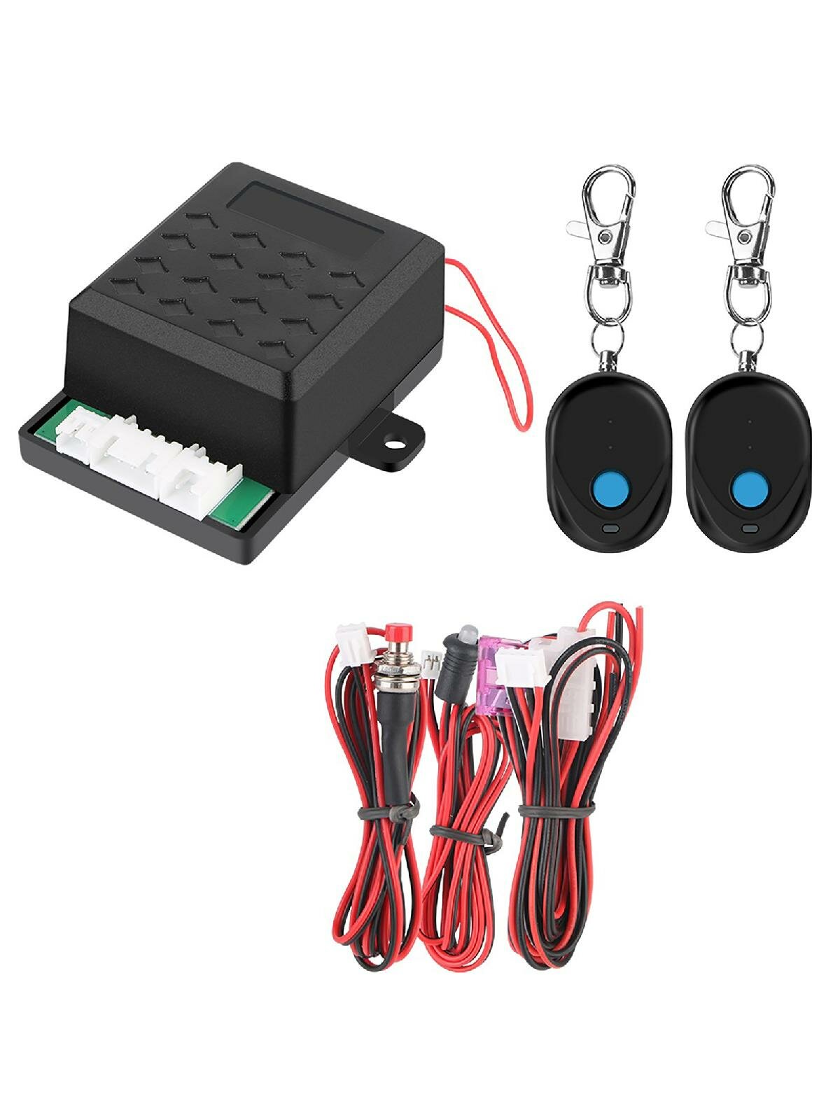 Сигнализация блокировки двигателя и иммобилайзером Беспроводное устройство защиты двигателя от ограбления