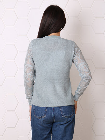 Свитер , размер OneSize, мятный — фото 1