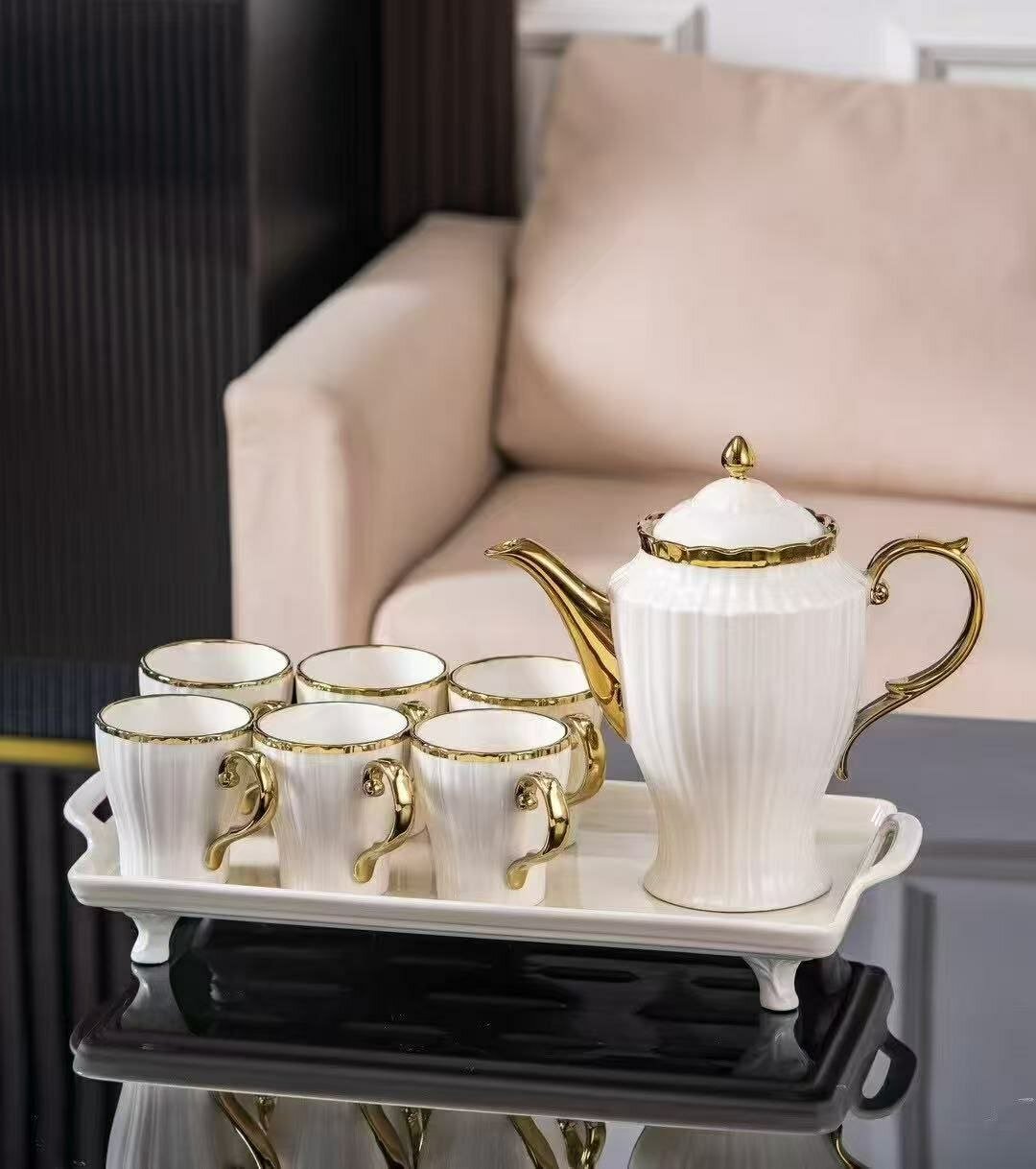 Набор "Великий китайский чайник", сервиз, керамический, 1,5 л