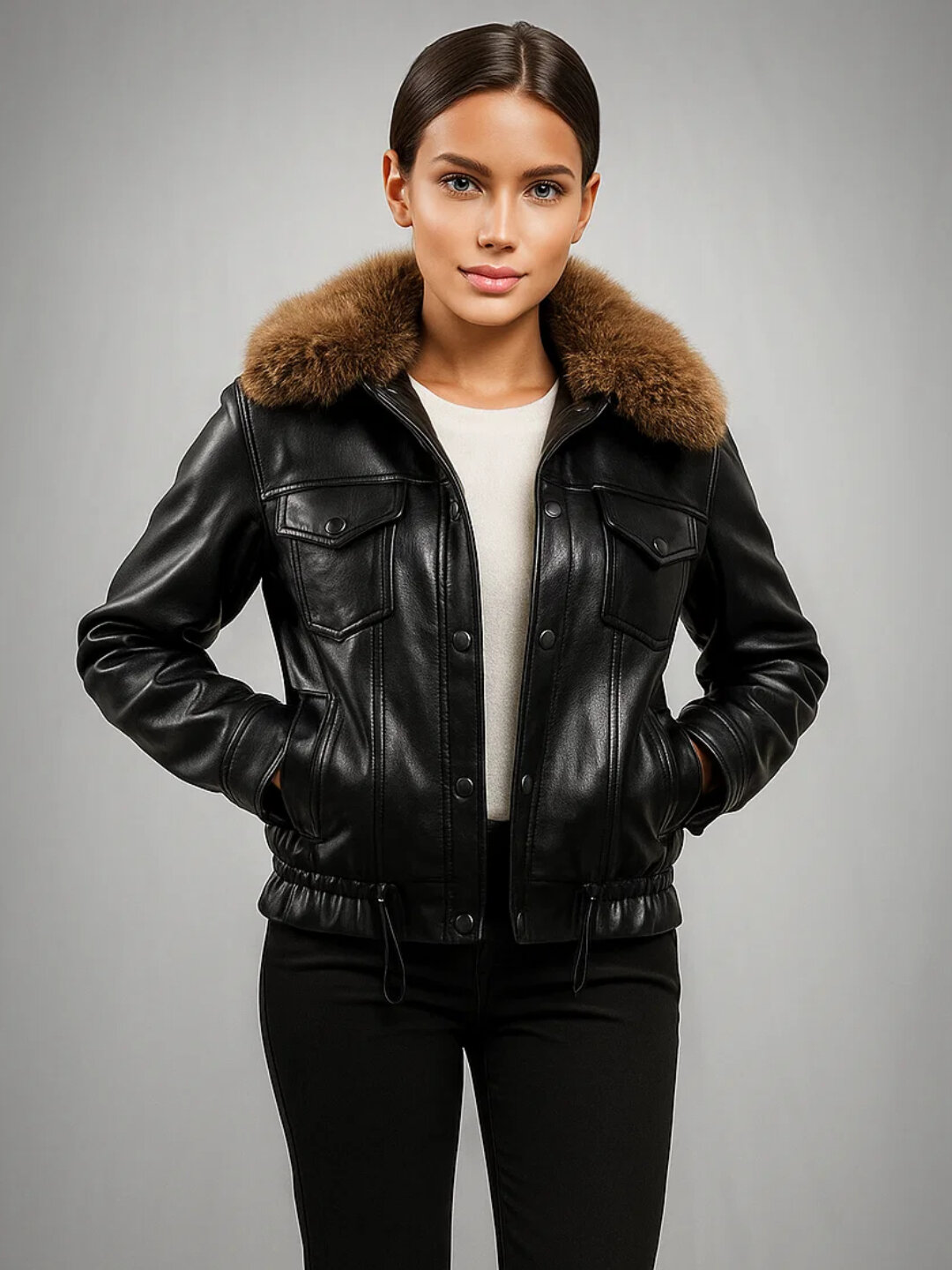 Куртка , размер 50, 00009 черный — фото 1