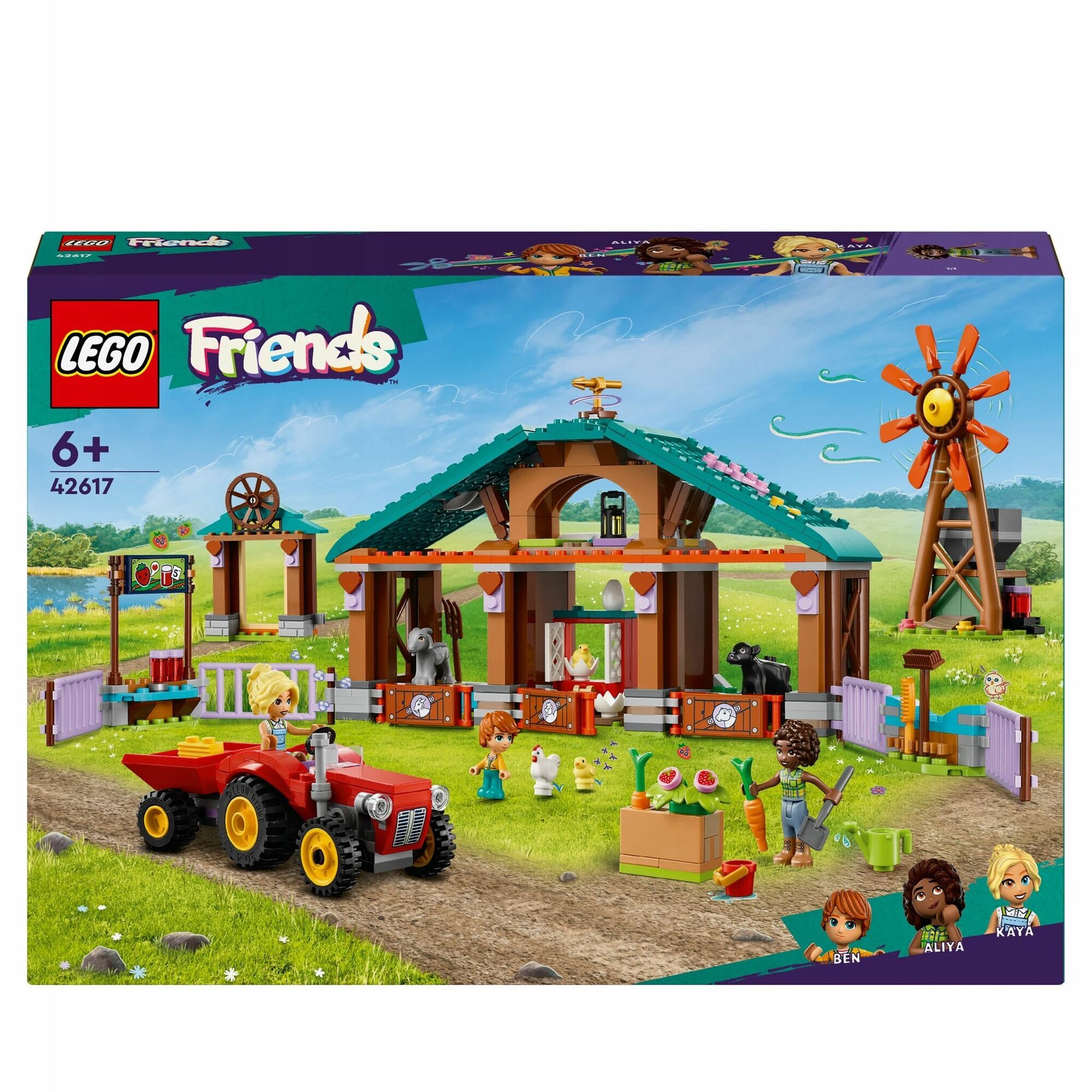 Конструктор LEGO Friends 42617 Приют для сельскохозяйственных животных
