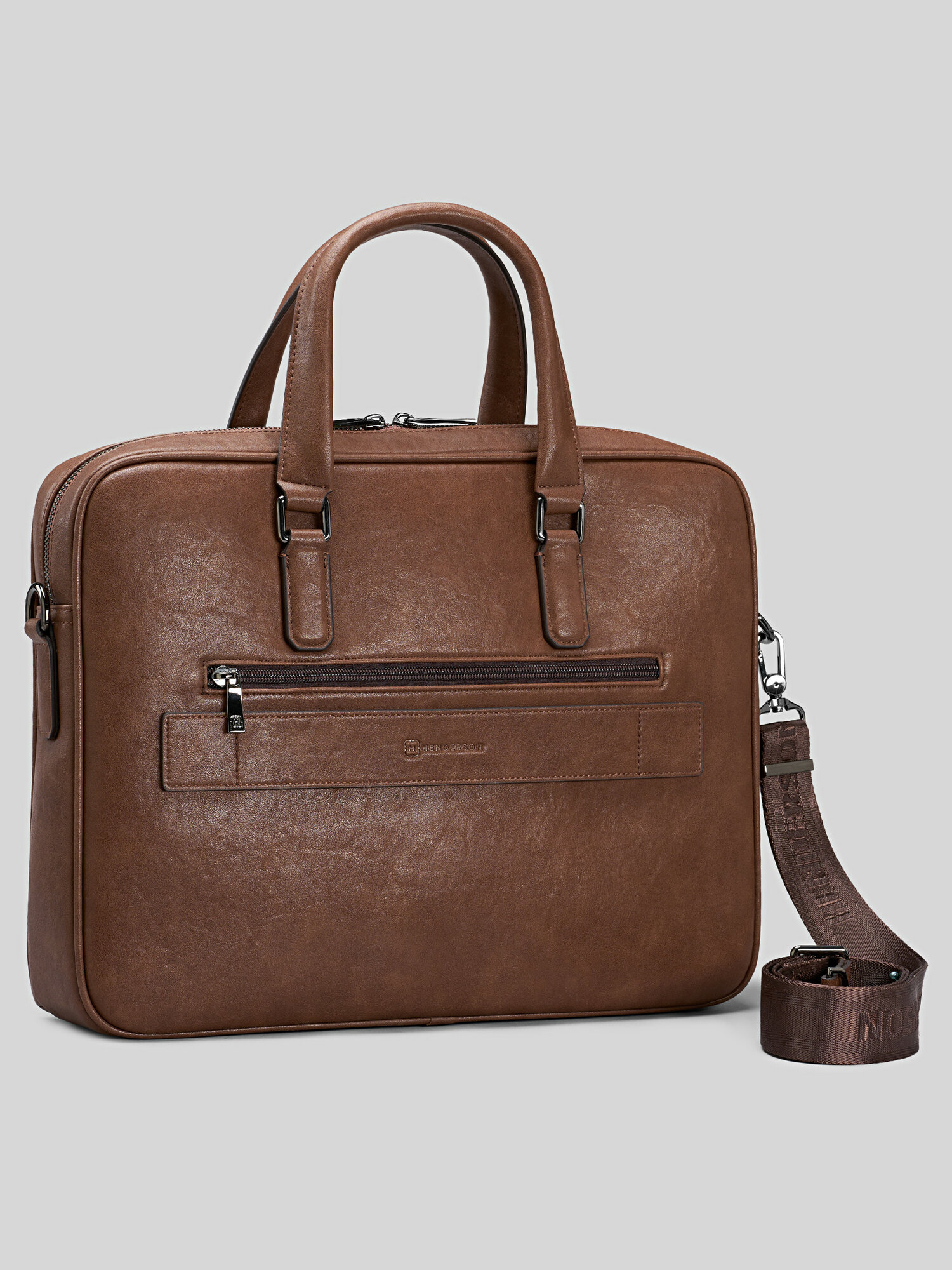 Портфель HENDERSON, коричневый — фото 1