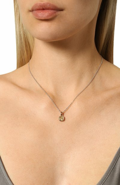 Колье SWAROVSKI, кристаллы Swarovski, длина 45 см, серебряный — фото 1