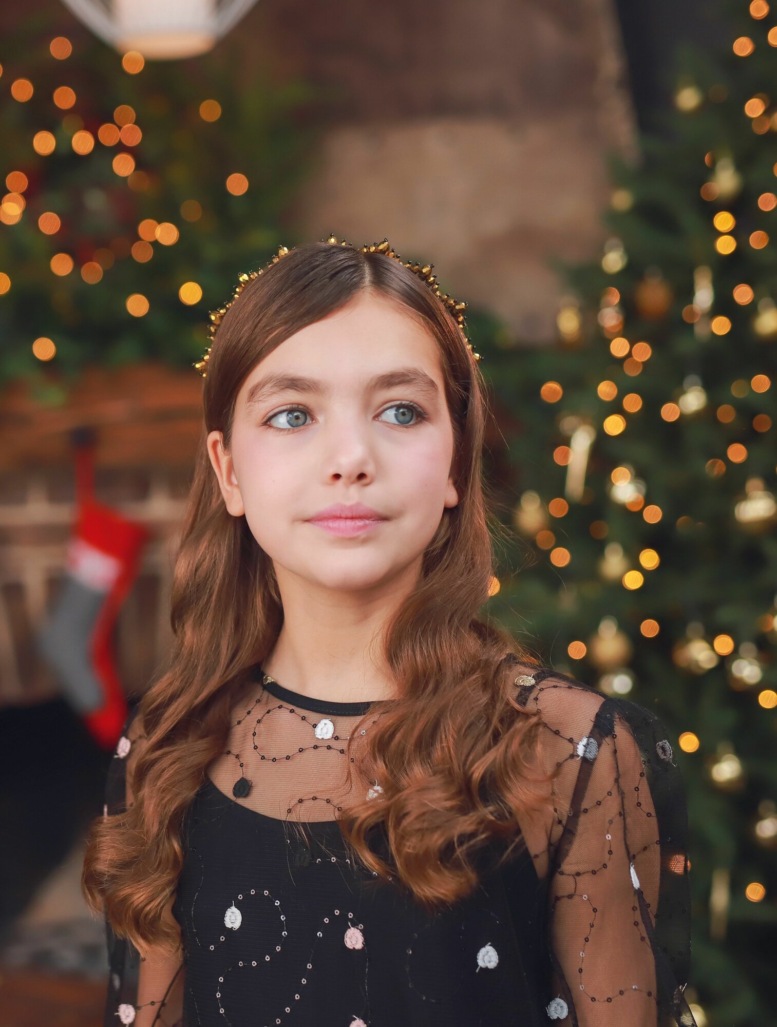 Ободок большой для девочки Андерсен Сальса — фото 1