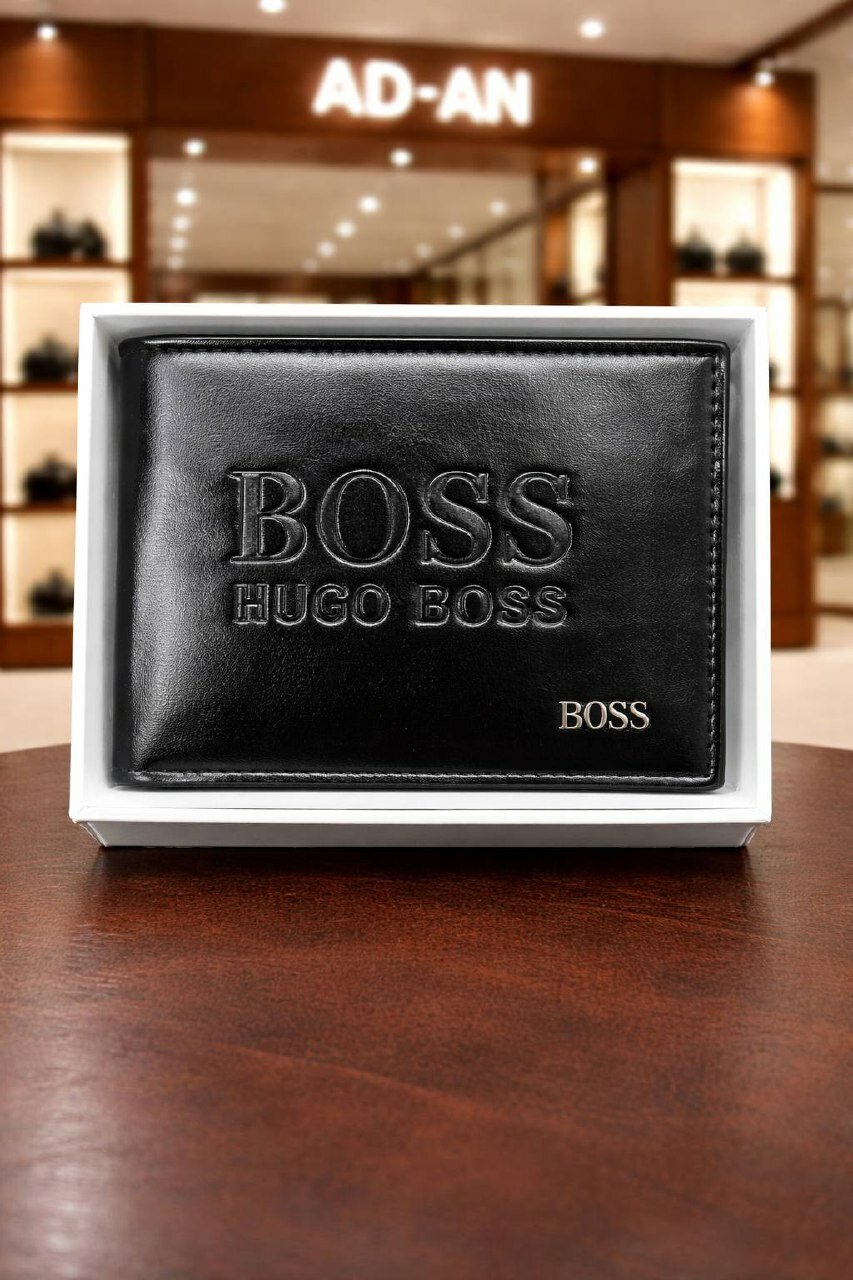 Мужская барсетка в коробке — подходит для подарка, удобно вмещает телефон, деньги и аксессуары.