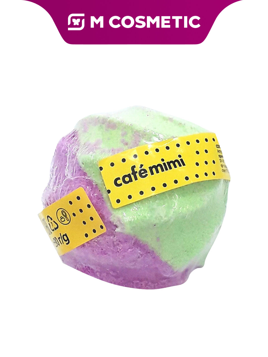 Гейзер Cafe Mimi "Фруктовый Зефир", для ванны, 90 грамм, 1 шт
