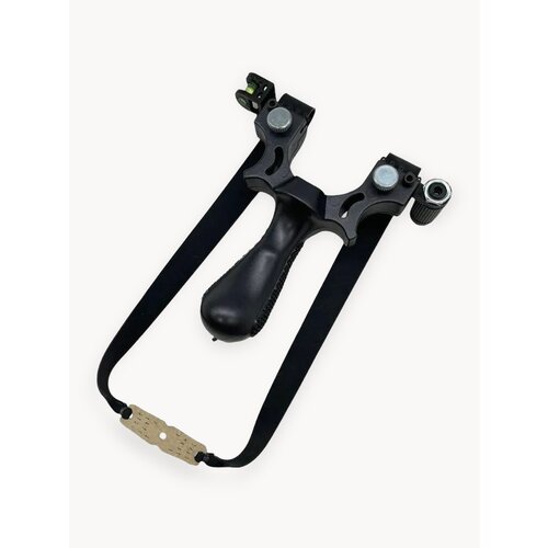 Рогатка Rezerv, с лазерным прицелом и упором, ABS-пластик, черная, 0,135 кг