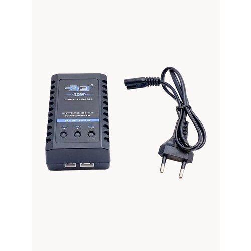 Быстрое зарядное устройство B3 20W E9393 для Remo Hobby 1/16 Smax, S-Evor, Rocket, Dingo