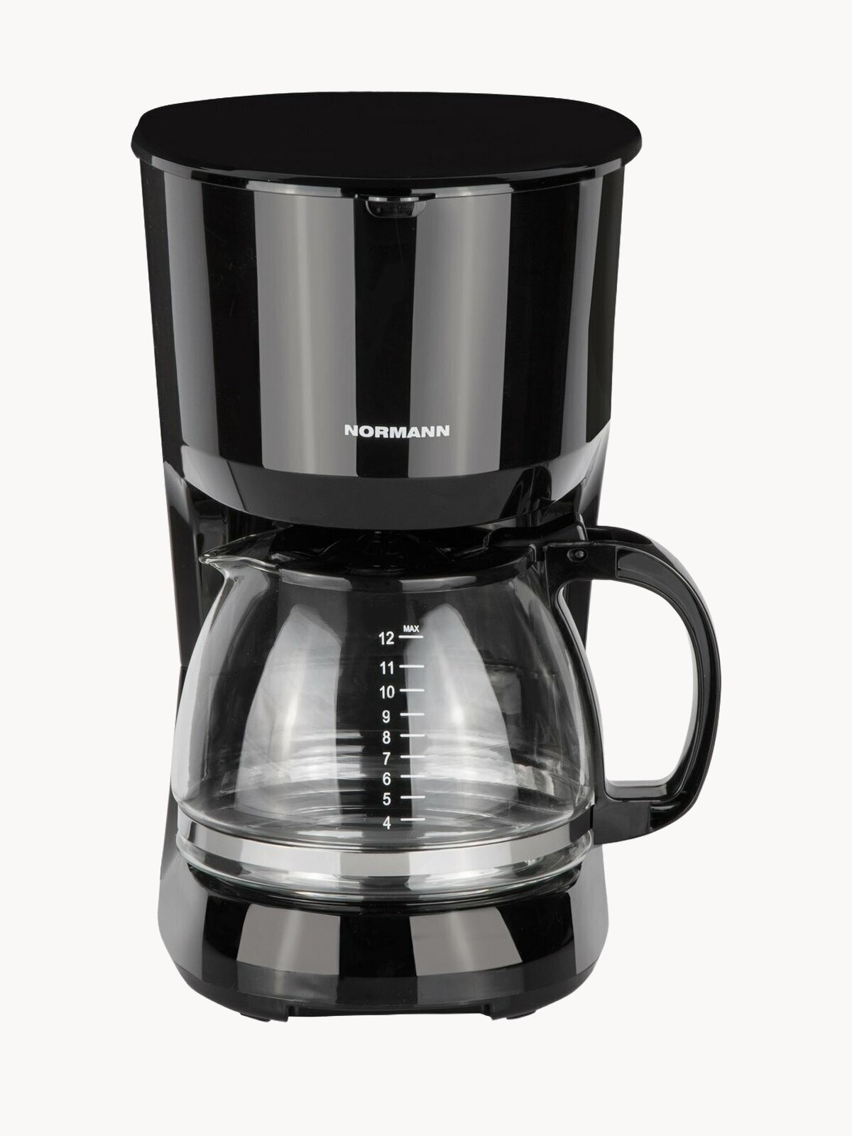 Кофеварка капельная электрическая NORMANN ACM-227, 1,25 л с подогревом и многоразовым фильтром