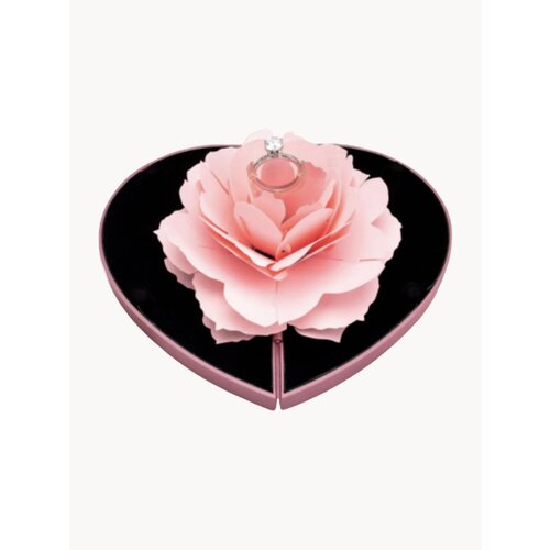Футляр для кольца Роза сердце 1100₽
