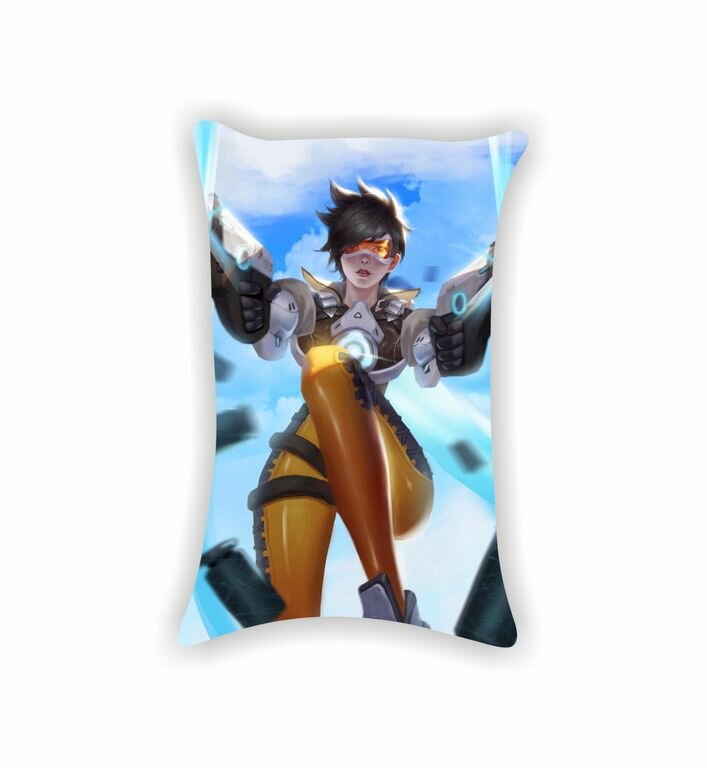 Подушка Overwatch, Овервотч №15, Картинка с одной стороны