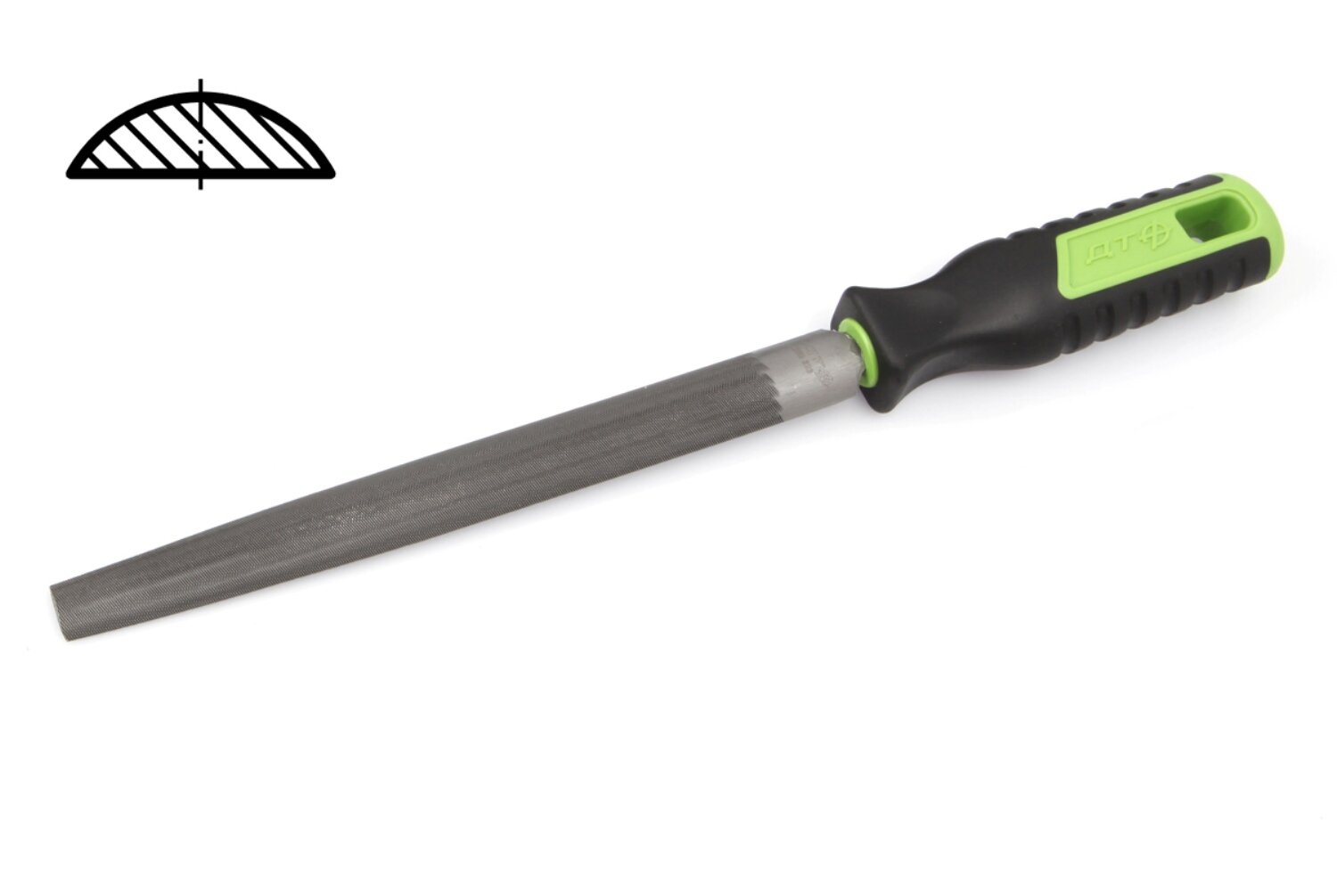 Напильник Дело Техники полукруглый №3 200 мм 252323