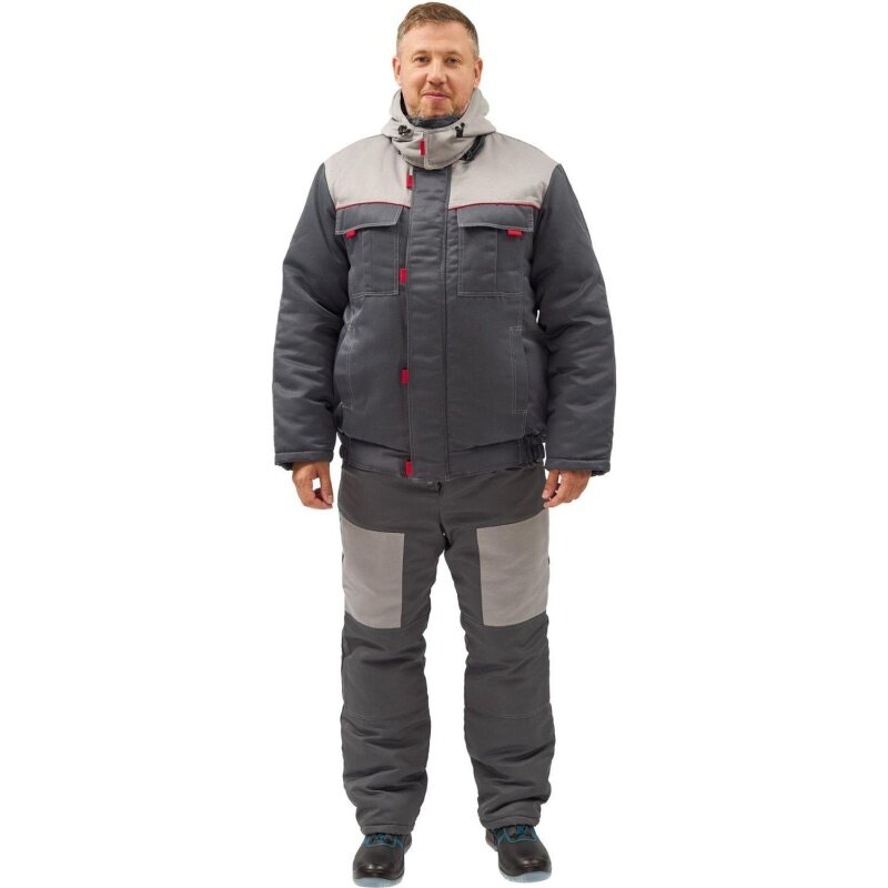 Костюм рабочий КНР зимний Фаворит-2 с полукомбинезоном размер 56-58 рост 182-188