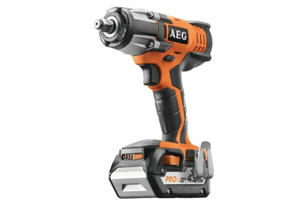 Гайковерт AEG BSS18C12ZC-402C, ударный, 18 В, 360 Нм, с подсветкой, кейс