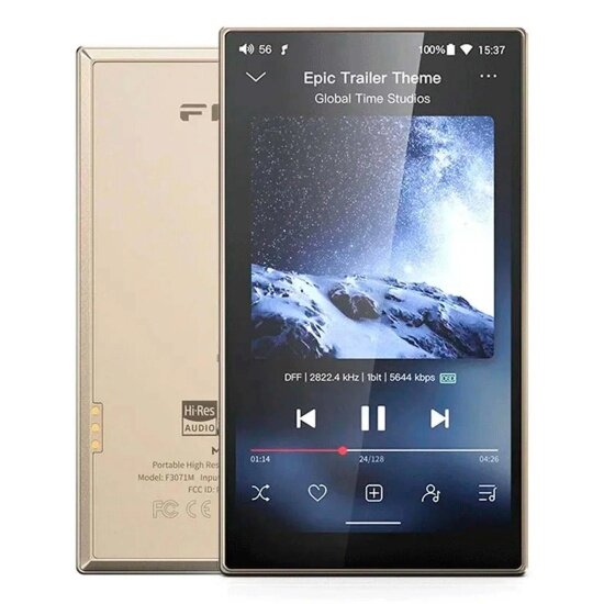 Картинки Цифровой плеер Fiio M21 Titanium gold