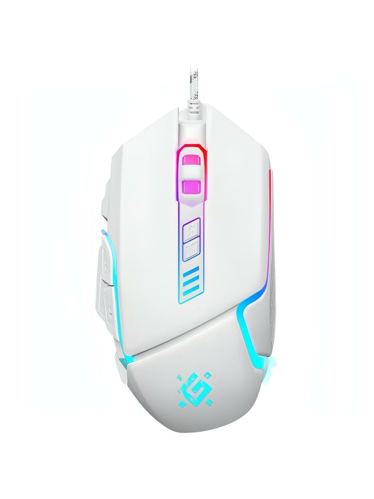 Игровая мышь Defender Furia GM-543 White