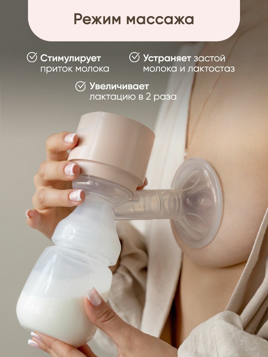 Изображение Молокоотсос электрический Paomma