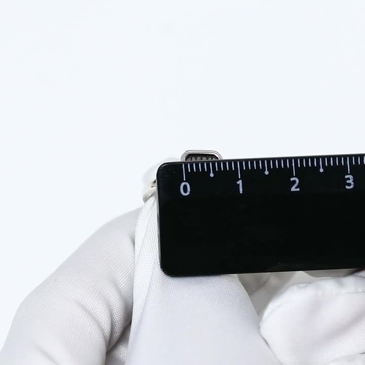 Кольцо Diamant online, серебро, 925 проба, родирование, бриллиант, размер 18.5, прозрачный — фото 1