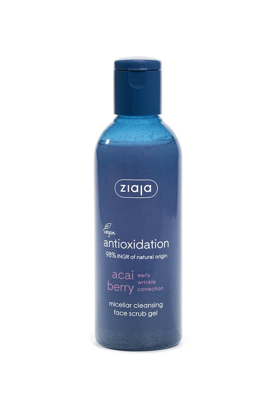 Мицеллярный очищающий скраб-гель для лица Acai Berry - 200 мл