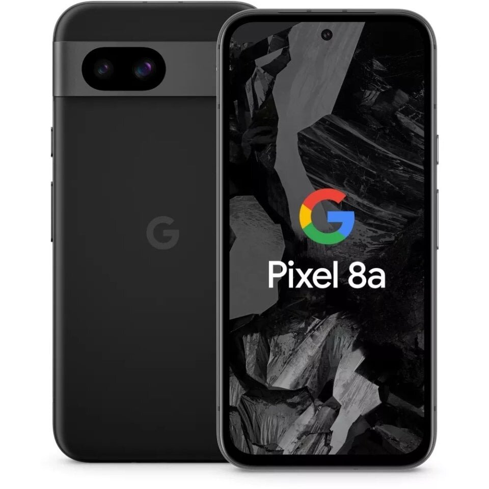 Смартфон Google Pixel 8A 8/128 ГБ, Dual: nano SIMeSIM, Obsidian