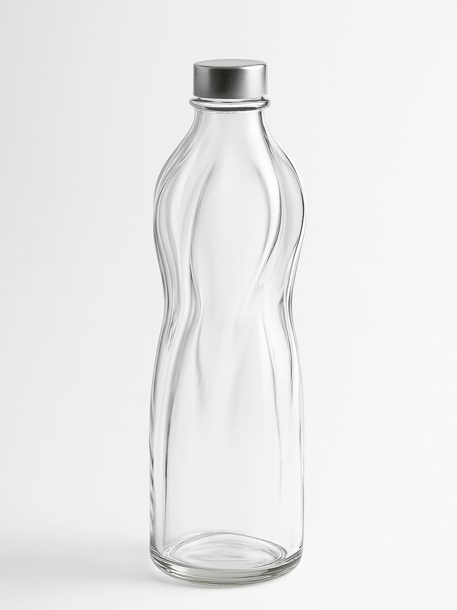 Бутылка с винтовой крышкой Bormioli Rocco Aqua  1 л   28 1 см