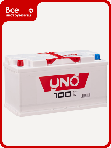 Изображение товара Аккумулятор UNO 6‑ст 12‑В, прямая полярность, кальциевая технология, подходит для легковых и грузовых автомобилей