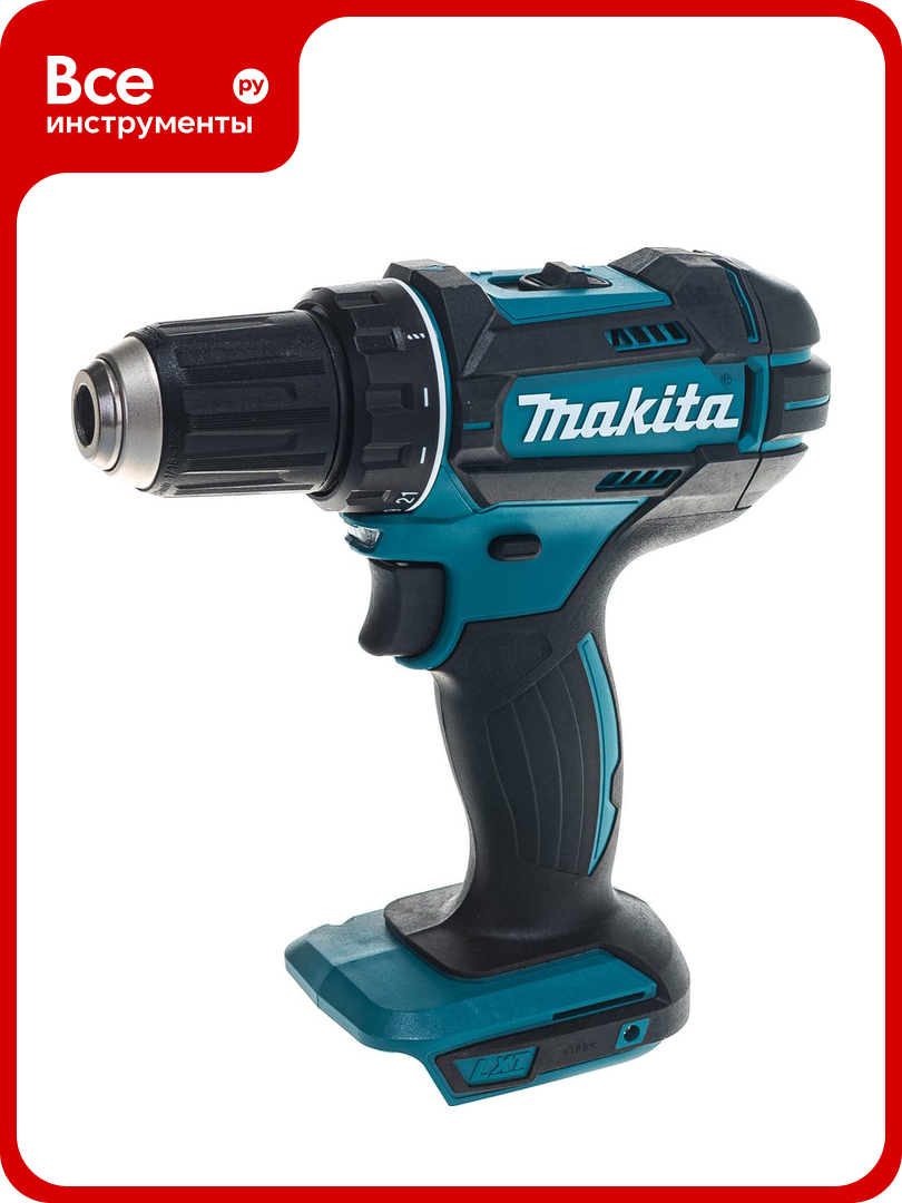 Дрель-шуруповёрт Makita DDF482Z, без аккумулятора, быстрозажимной патрон, 18В