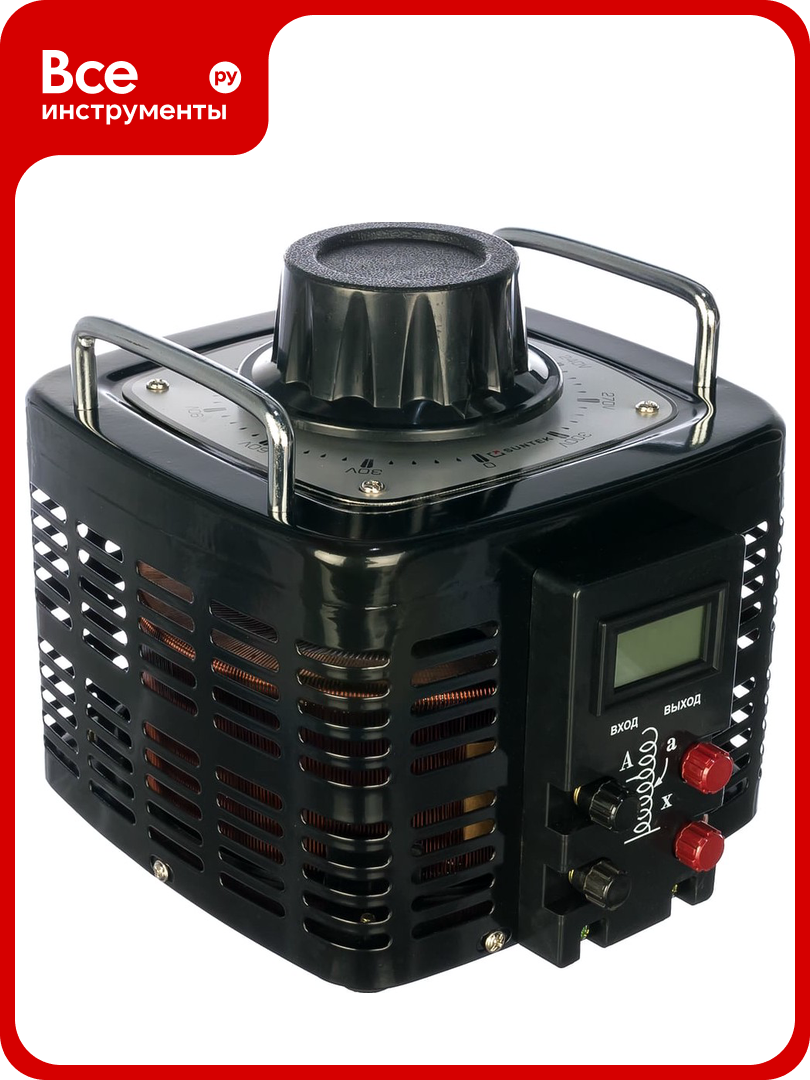 Лабораторный автотрансформатор 3000ВА SUNTEK диапазон 0-300 Вольт SK2.1_LTR3000