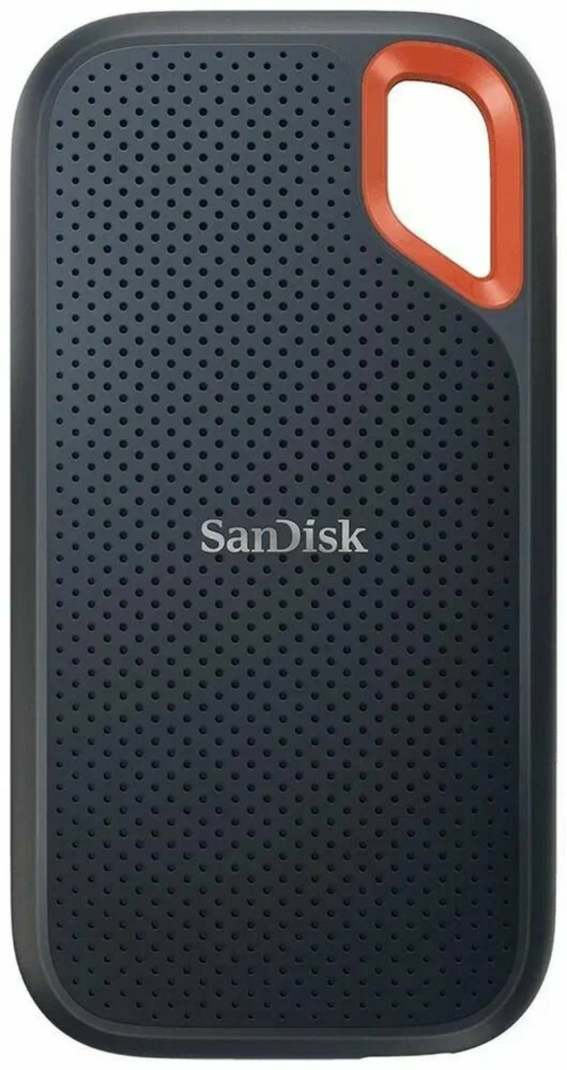 Внешний SSD-диск SanDisk Extreme 4 ТБ, USB 3.2, SDSSDE61-4T00-G25, черный