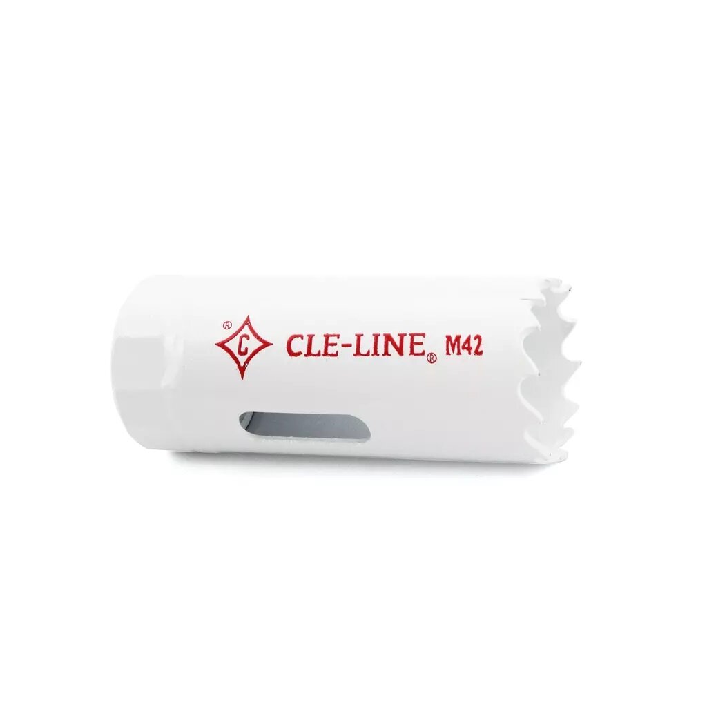 CLE-LINE Коронка биметаллическая 25 мм  HSS-Co8  4 6 TPI  Lap 48 мм CL-C25066