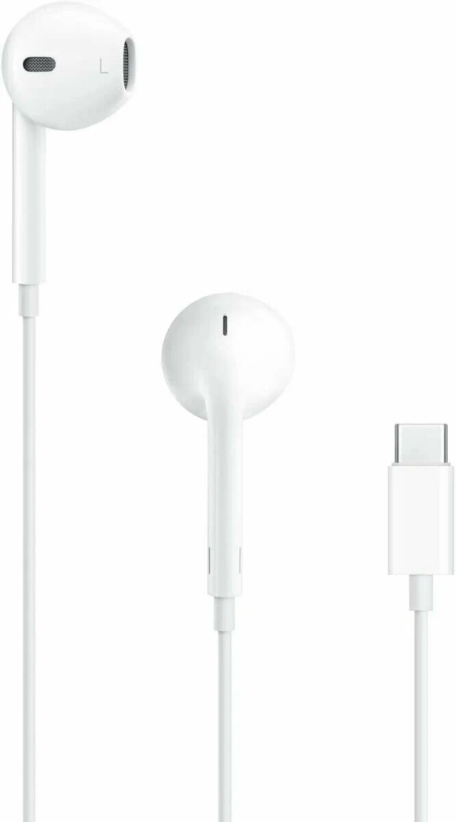 Наушники Apple EarPods с коннектором Lightning. Apple EarPods with Lightning Connector MMTN2