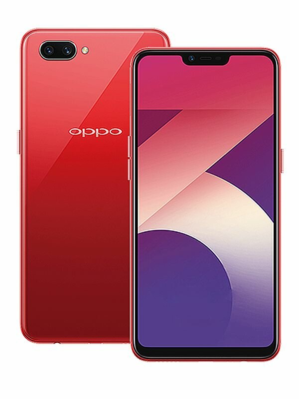 Смартфон OPPO A3s 6/128 ГБ, красныйсый