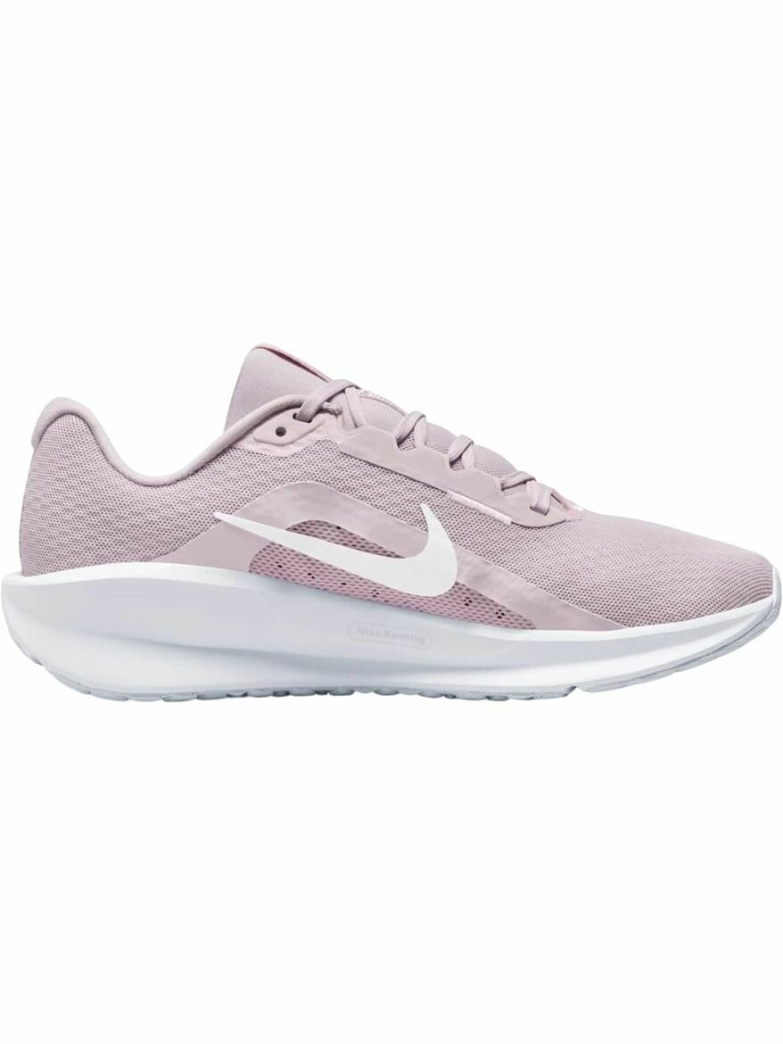 Кроссовки NIKE W DOWNSHIFTER 13, полнота F, размер 6.5 US, серый/белый — фото 1