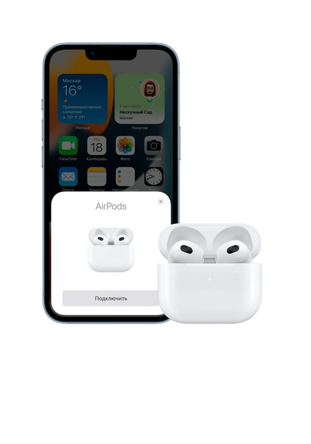 Наушники беспроводные Pods Pro 2, для iPhone и Android, сенсорные, Airpod, Airpods — фото 1
