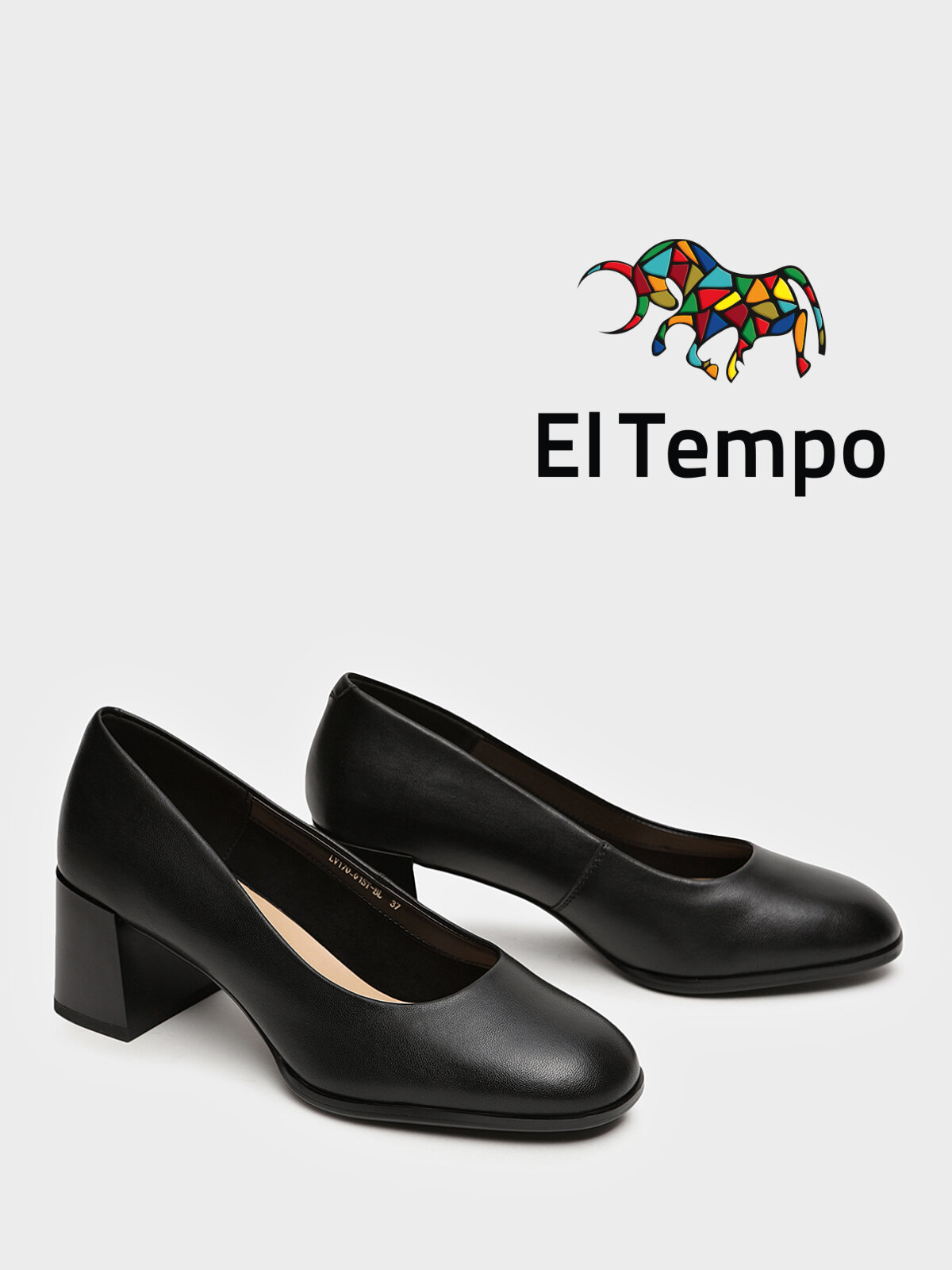 Туфли El Tempo, размер 39, черный