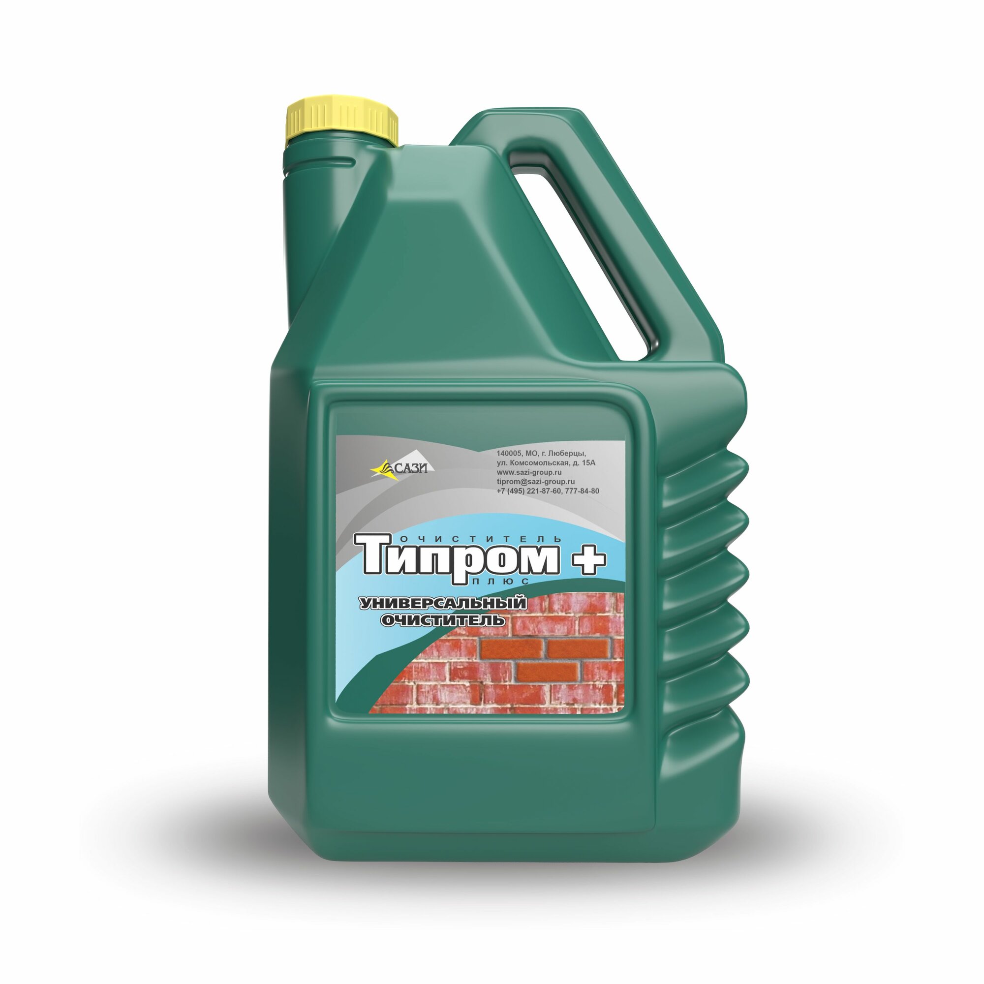 Типром Плюс 5 л - очиститель фасадов из кирпича натурального и искусственного камня штукатурки