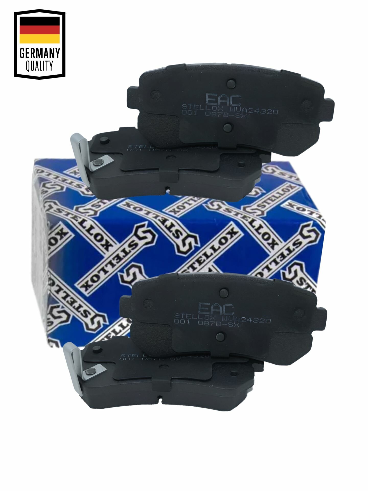 Колодки задние KIA SOUL II 2013-2022 г. в.