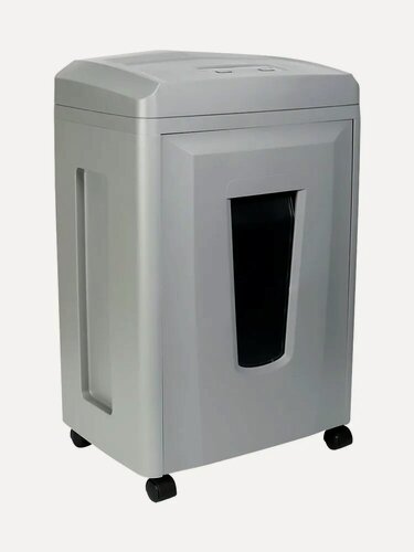 Изображение товара Шредер для бумаги гелеос УП26-7+, корзина 26 л, уровень секретности P-7, размер резки 0,8х1 мм