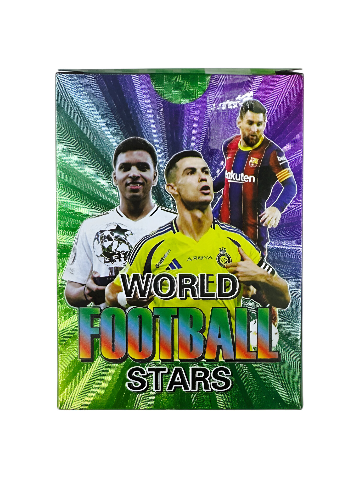 Карточный набор FIFA «World Football Stars» 55 шт — Khusanov, Fayzullaev, CR7 и любимые футбольные звёзды в твоих руках!