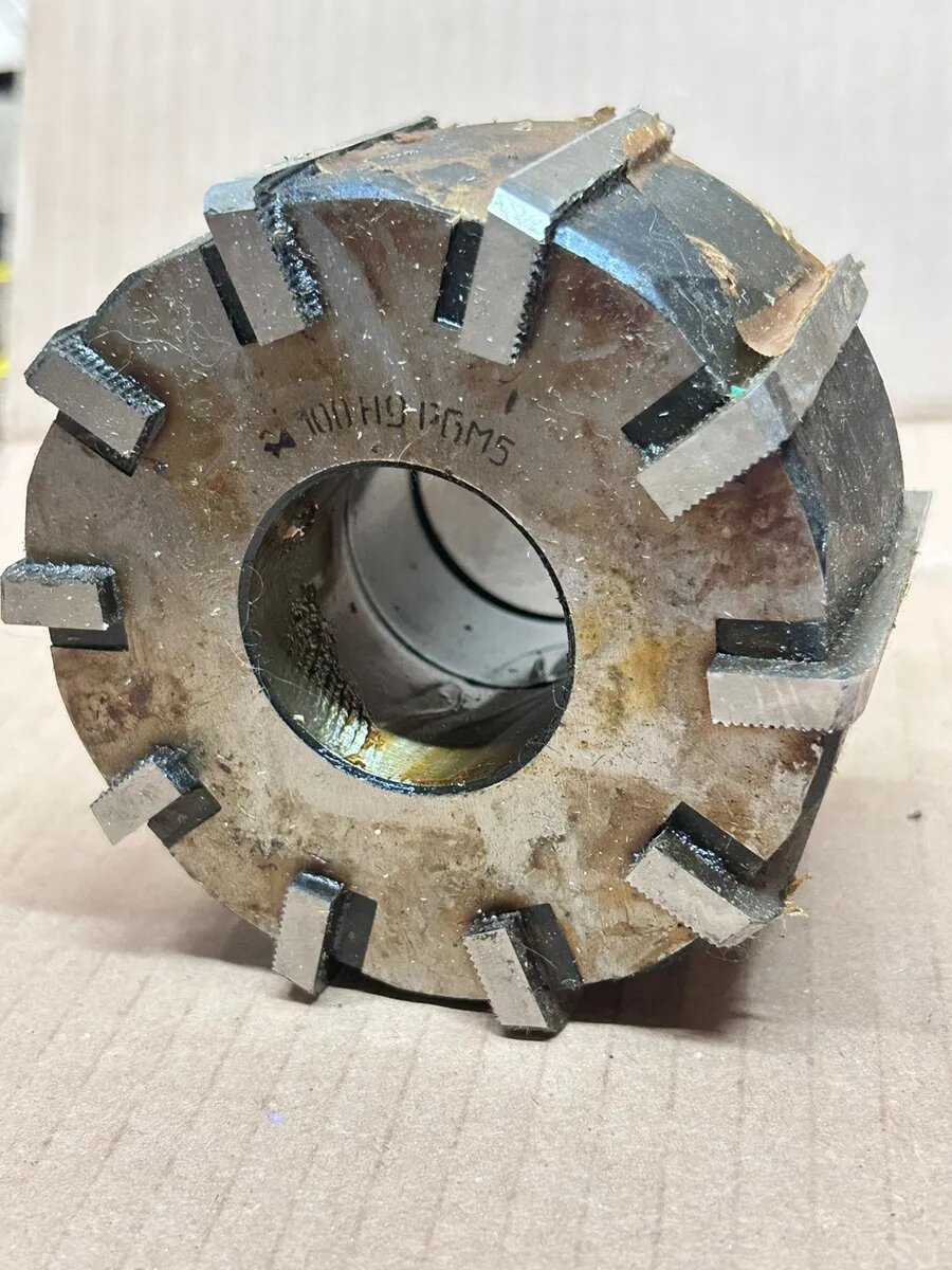 Развертка насадная 100 H9 Р6М5 — фото 1