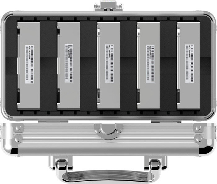 Бокс для хранения ORICO HDD ORICO-BSC35-05-SV серебристый — фото 1