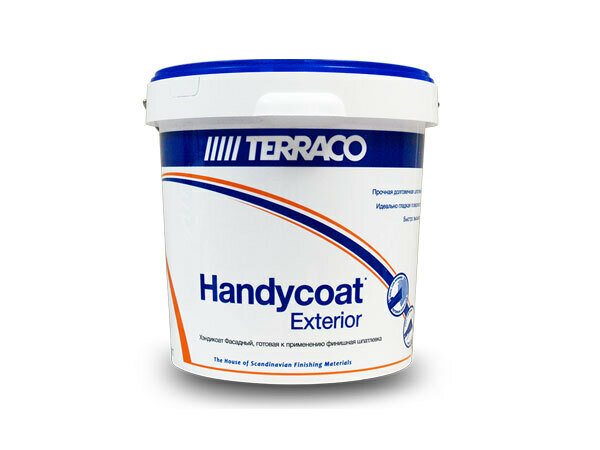 Terraco handycoat exterior шпатлевка финишная для фасадных работ (5кг)
