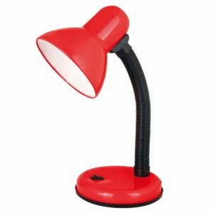 Лампа настольная Ultraflash UF-301P С04 1хЕ27х60Вт 230В красная в пакете