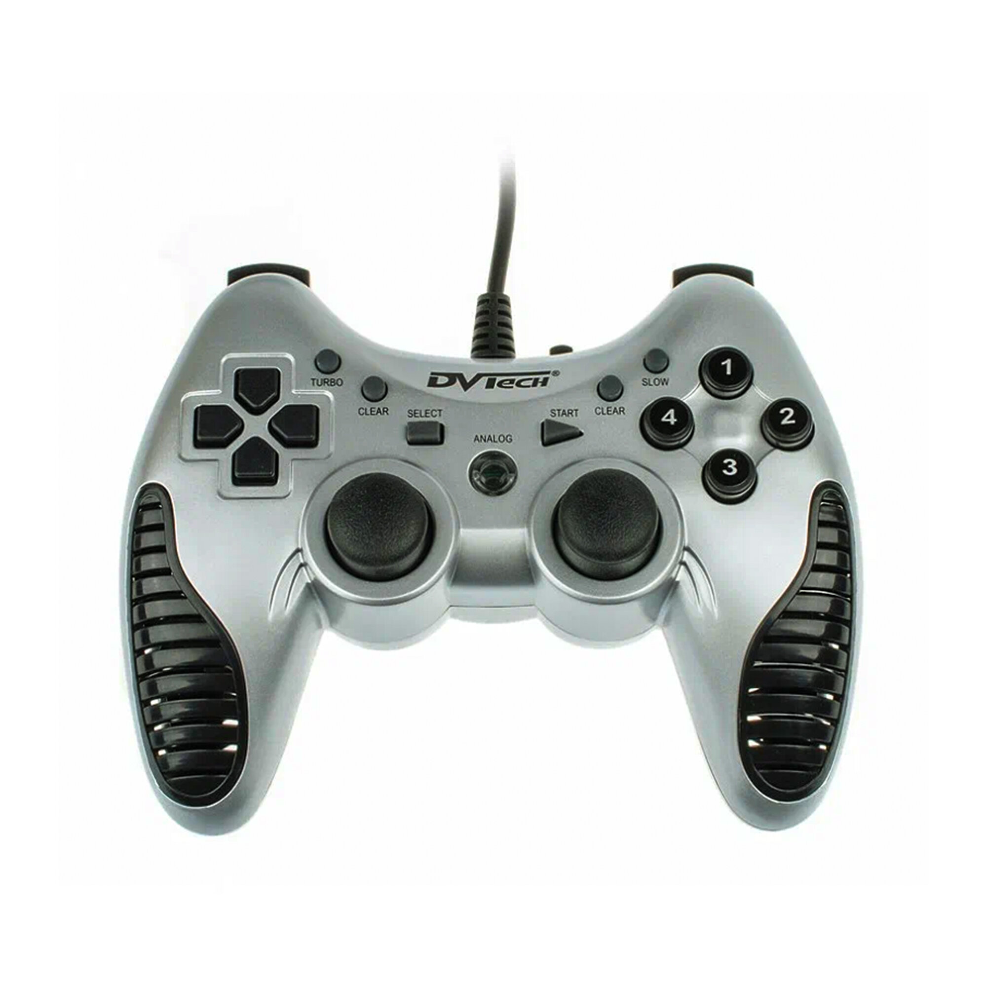 Джойстик DVTech, PC/PS3 DVTech, JS83 Shock Stream, цвет серебро