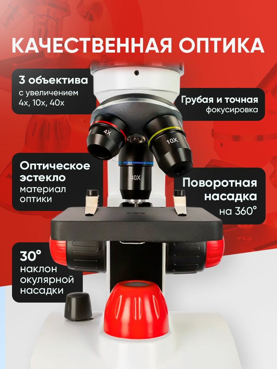 Микроскоп Discovery Pico Terra с книгой — фото 1