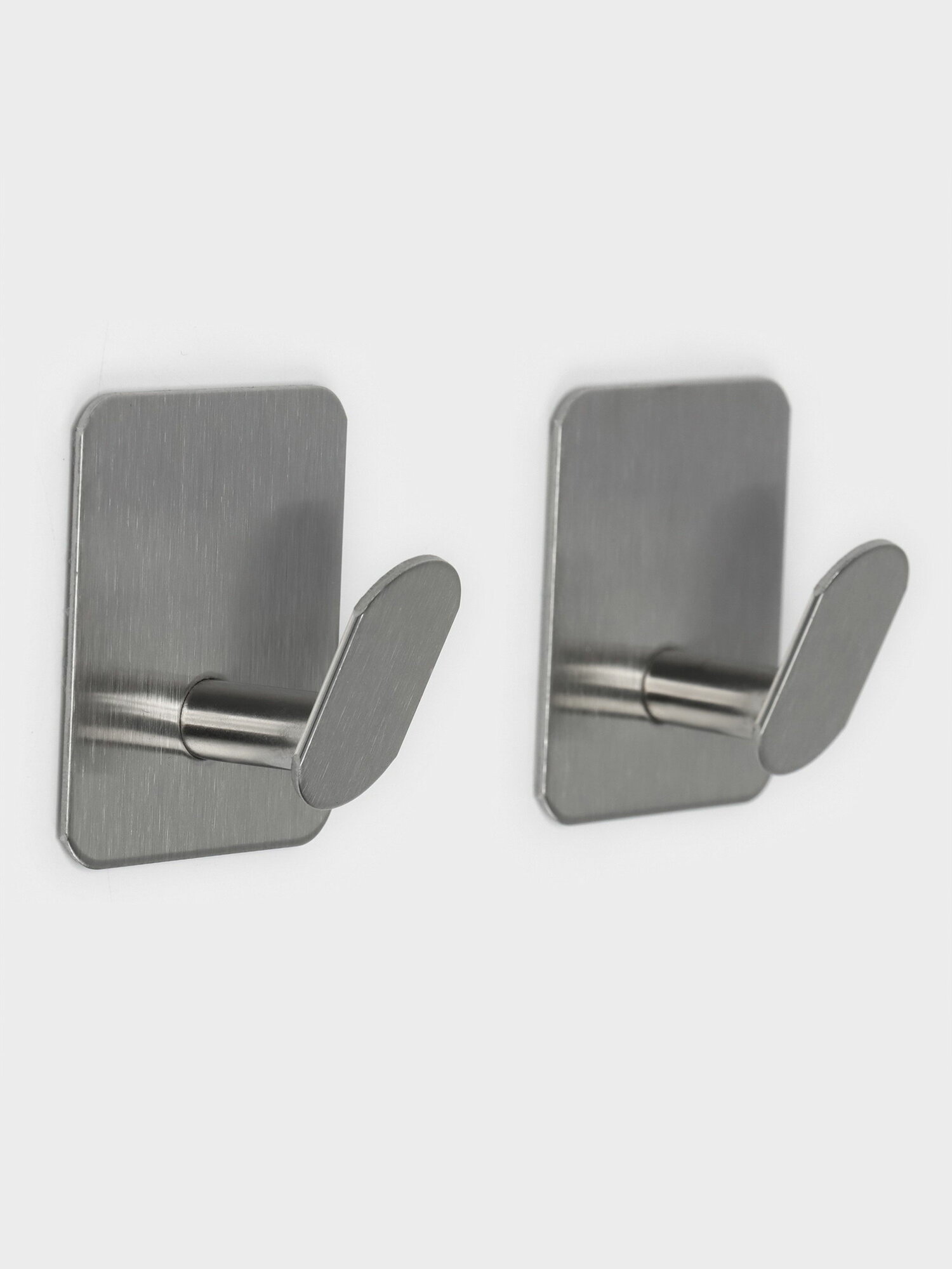 Крючки для ванной настенные 2 шт хром цвет: хромированный